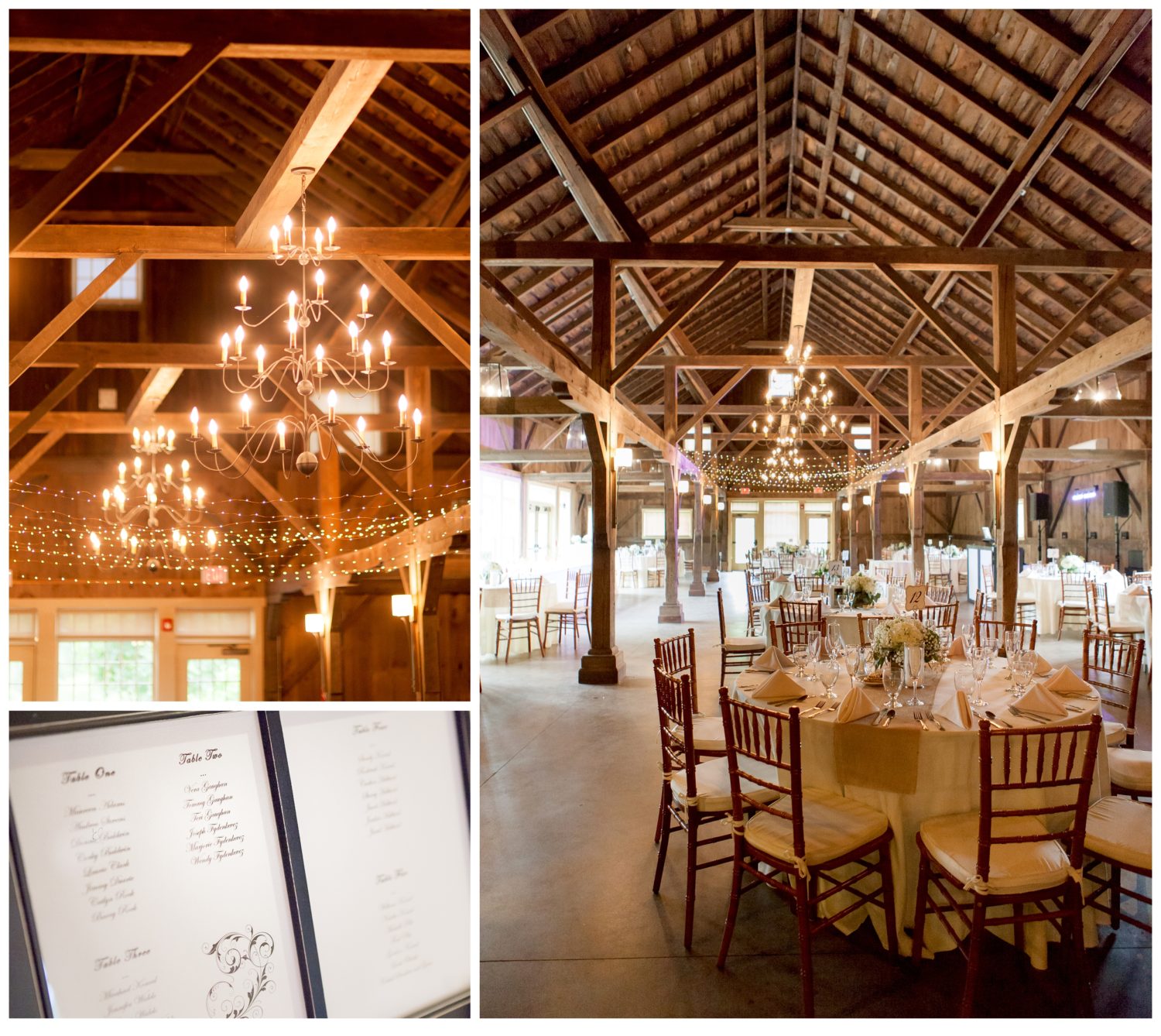 QuonQuont Farm Reception Pictures- rustic new england wedding