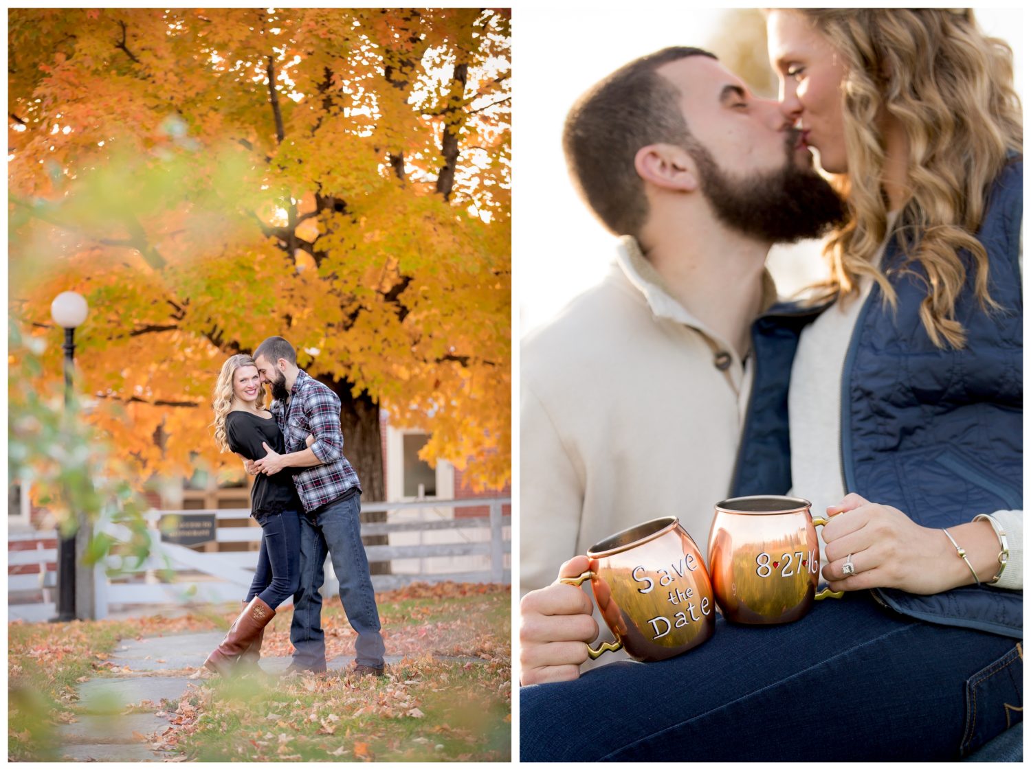Canterbury Village engagement Session Fall 