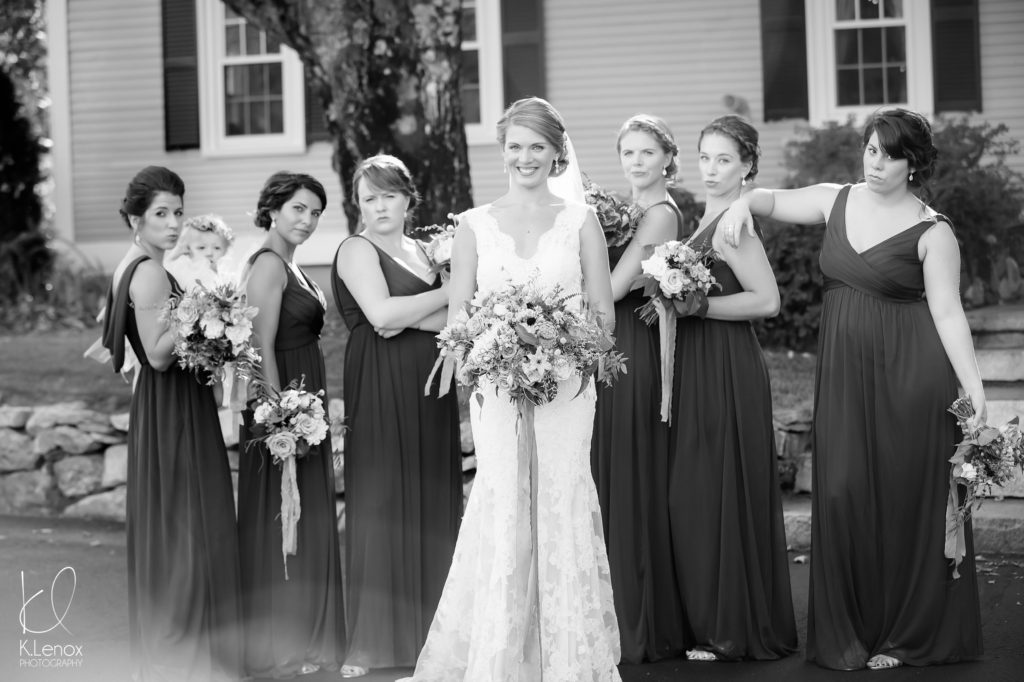 Bedford Village Inn Wedding- Bridesmaids