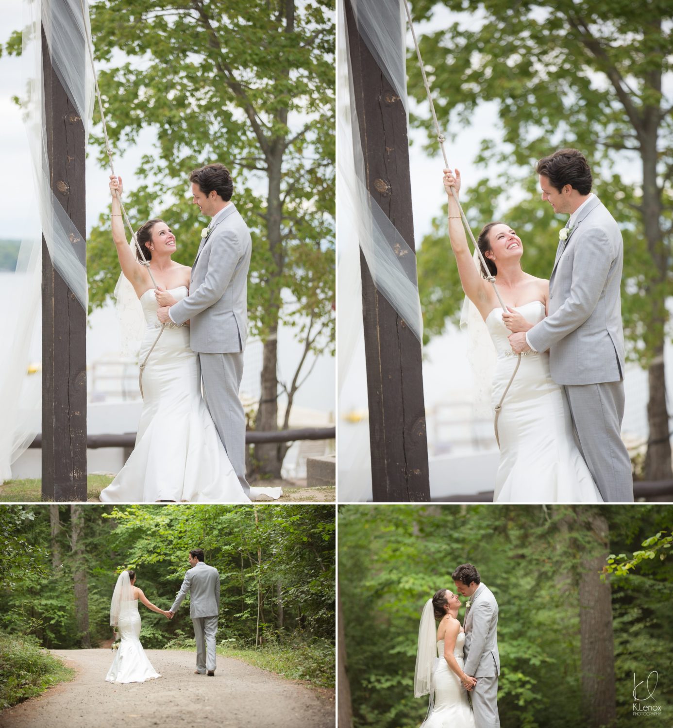 Rustic Wedding Lake Winnipesaukee NH Meghan and Andy