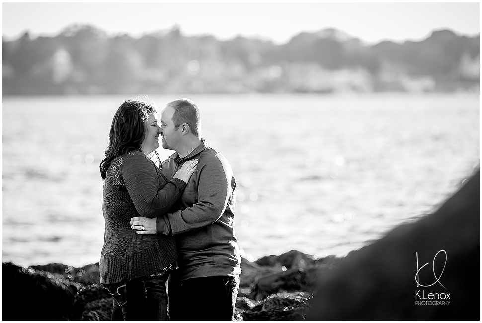 York Maine Fall Engagement Session