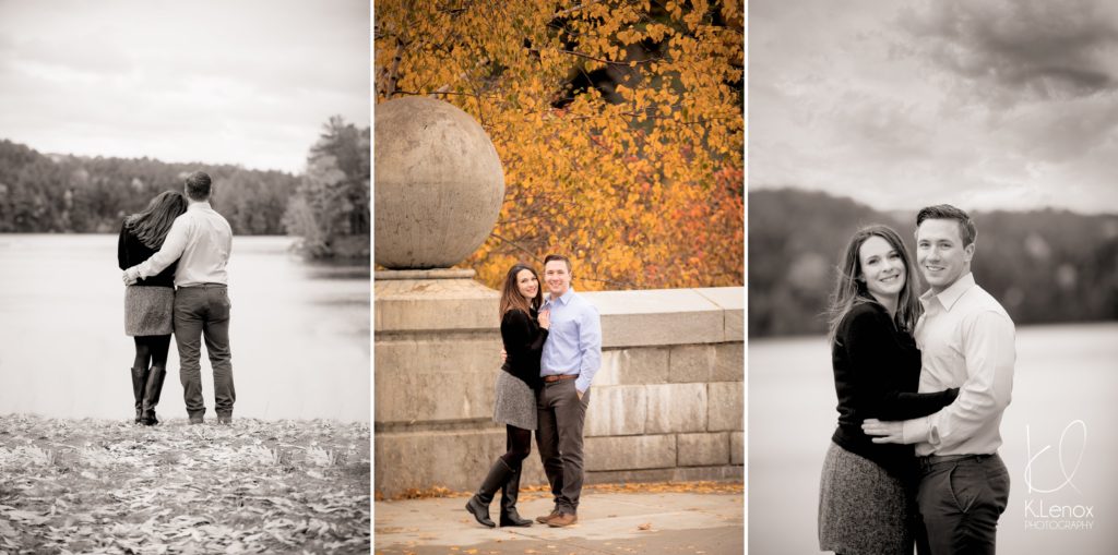 New England Fall Engagement Session Hanover