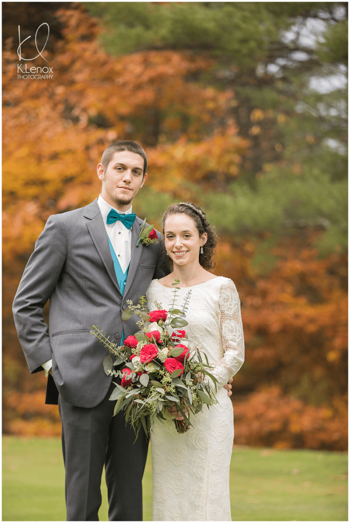 Keene Country Club Wedding- Bride and Groom