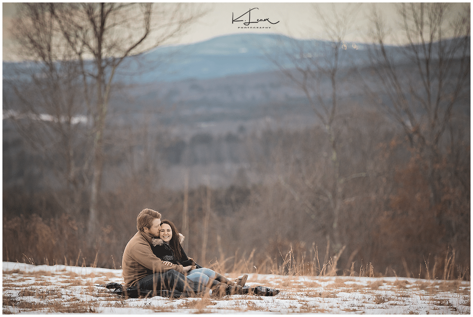 NH Winter Engagement Session