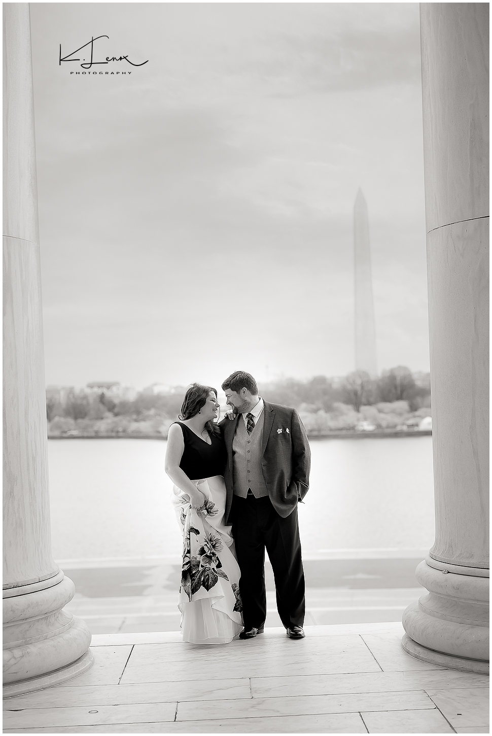 Washington DC Engagement- washington monument