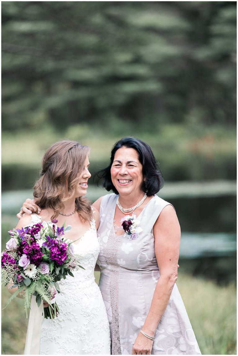 Sarah and Matt's LakeFalls Lodge Wedding Stoddard NH