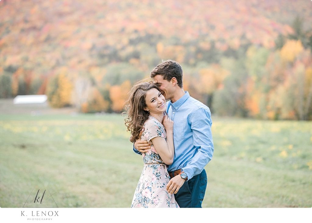 Candid and Authentic Light and Airy Engagement Photo taken by K. Lenox Photography. 