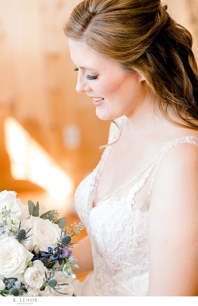 How to Prioritize Comfort on Your Wedding Day- Bride after getting hair and makeup done.