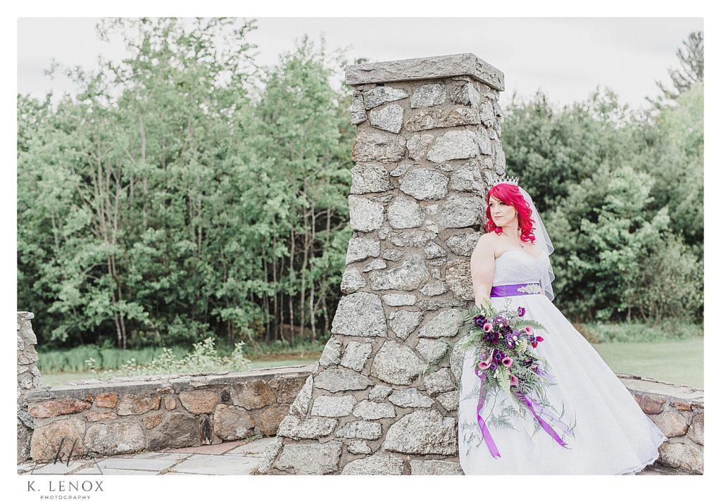 Bride and Groom Enchanted Forest Wedding with a Game of Thrones Twist