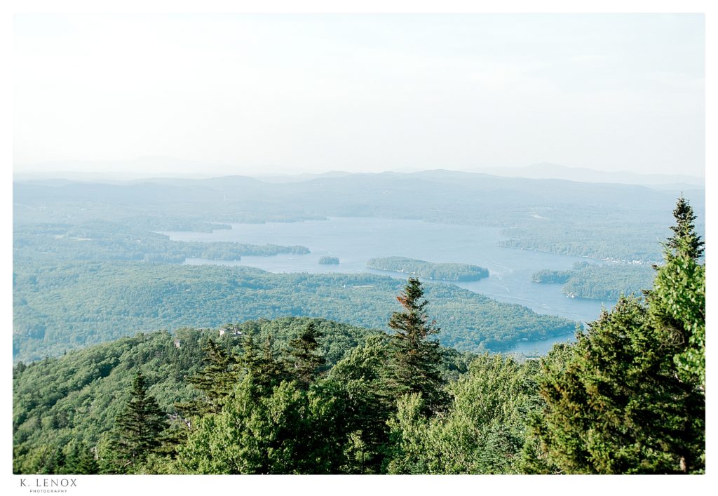 View from Mount Sunapee