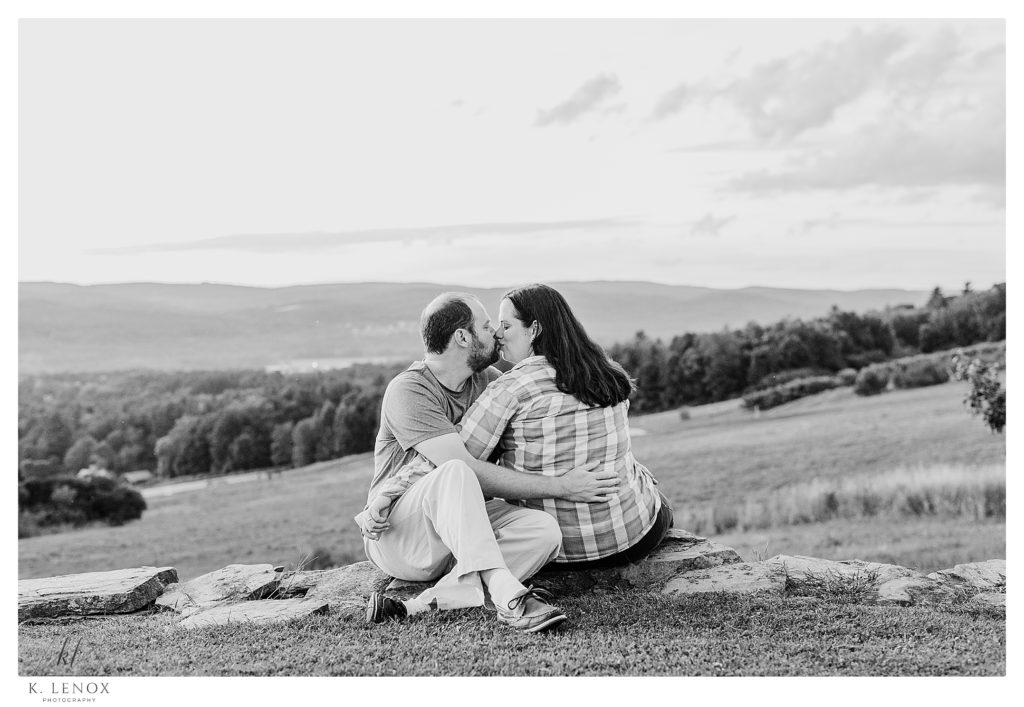 Light and Airy Engagement Session at Alyson's Orchard