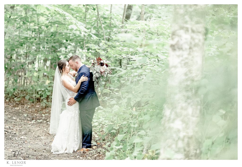 Light and Airy Bride and Groom Portraits for a Wedding at Topnotch Resort