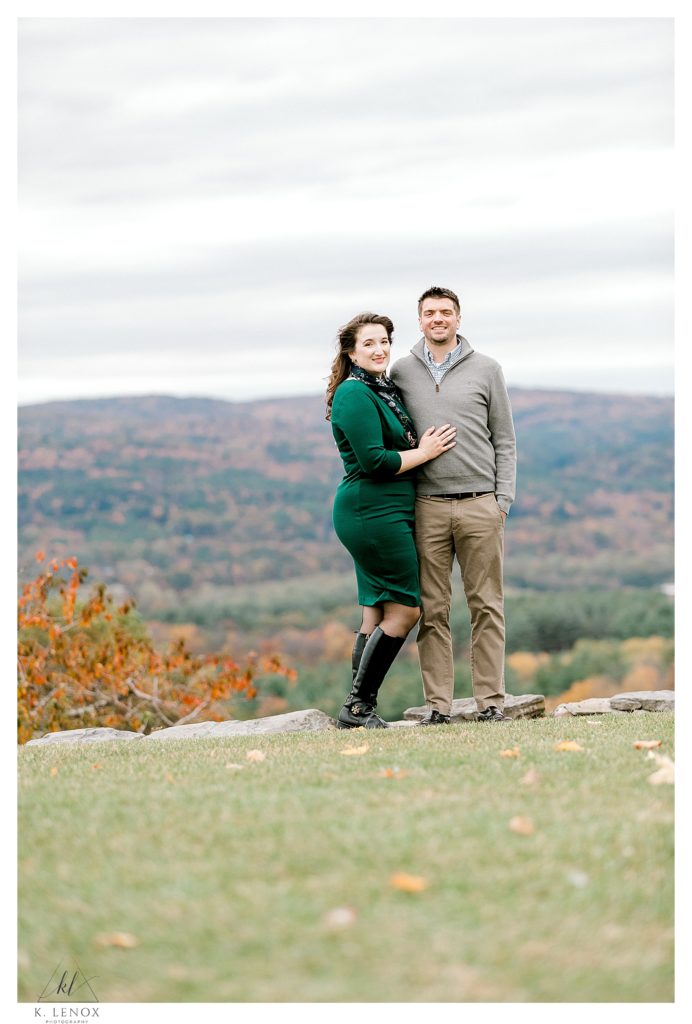 Fall Engagement Session in the Orchard