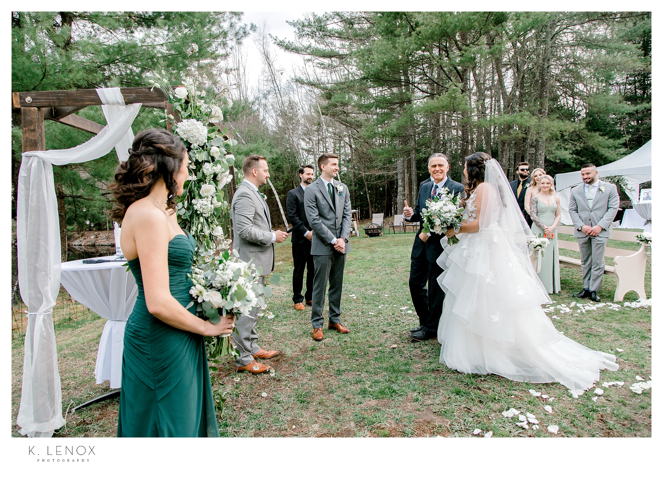 Beautiful Backyard Micro Wedding - 