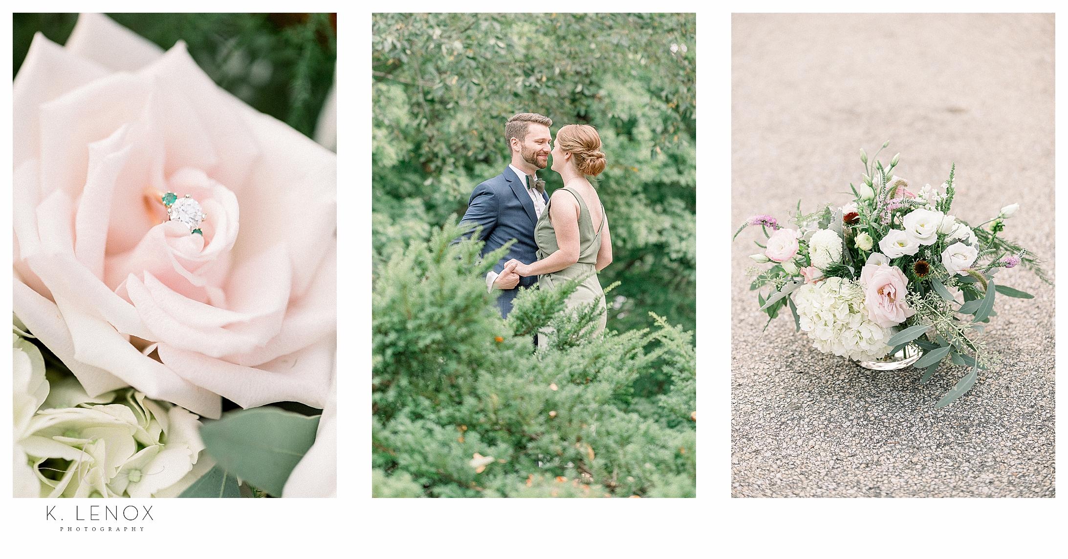 Light and Airy Engagement Session in Hancock