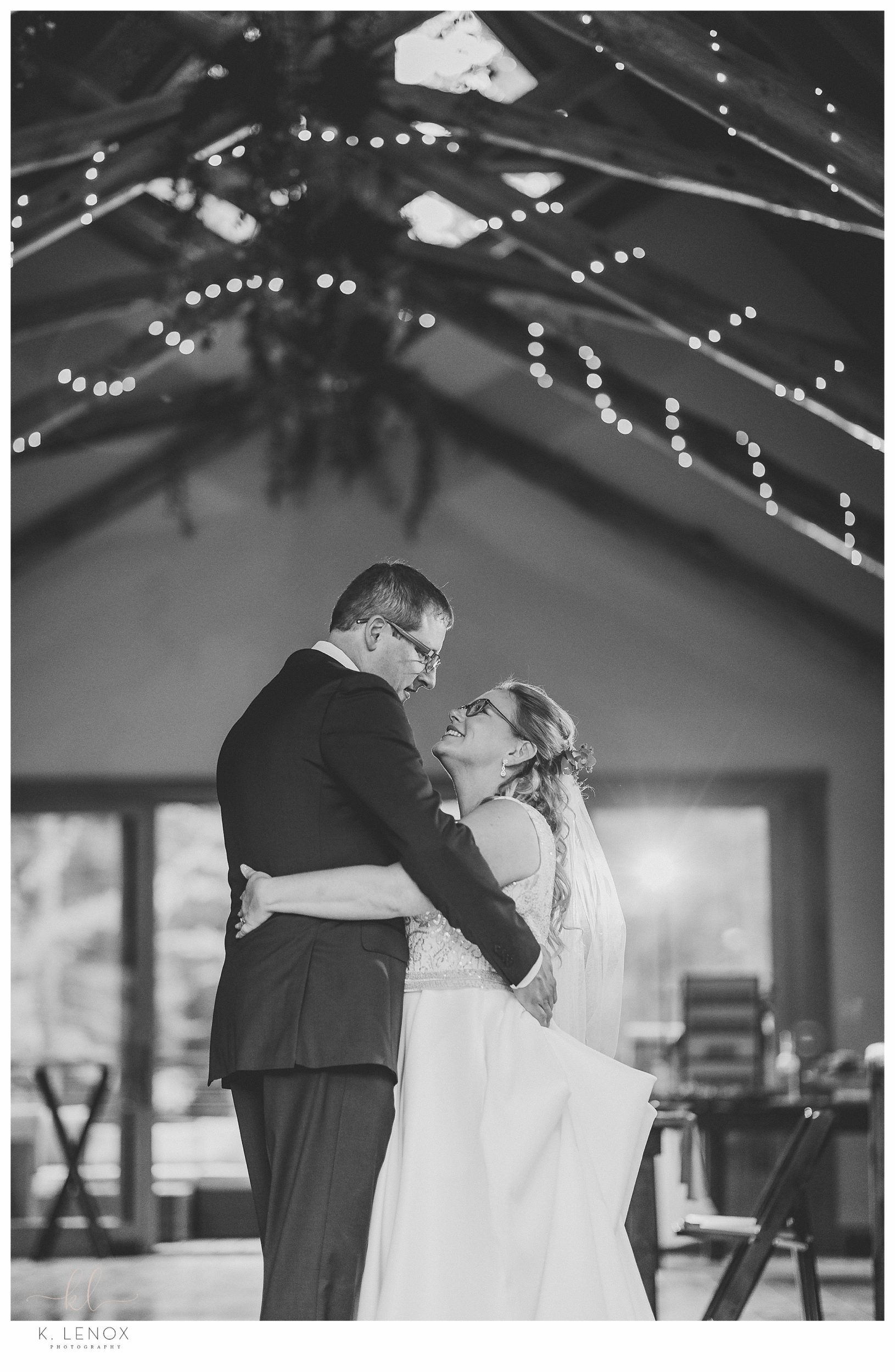 Wedding at Lake Falls Lodge- First Dance as husband and Wife. 