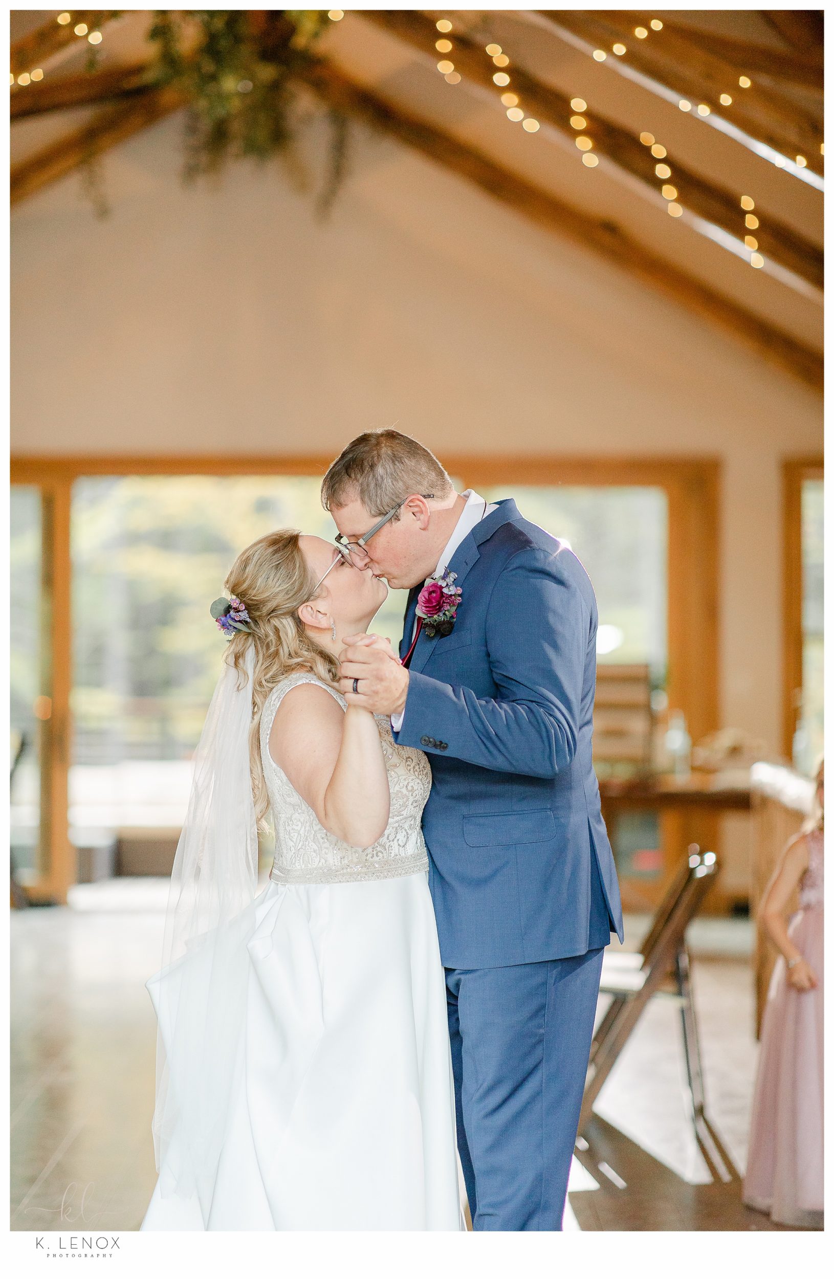 Wedding at Lake Falls Lodge- First Dance as husband and Wife. 