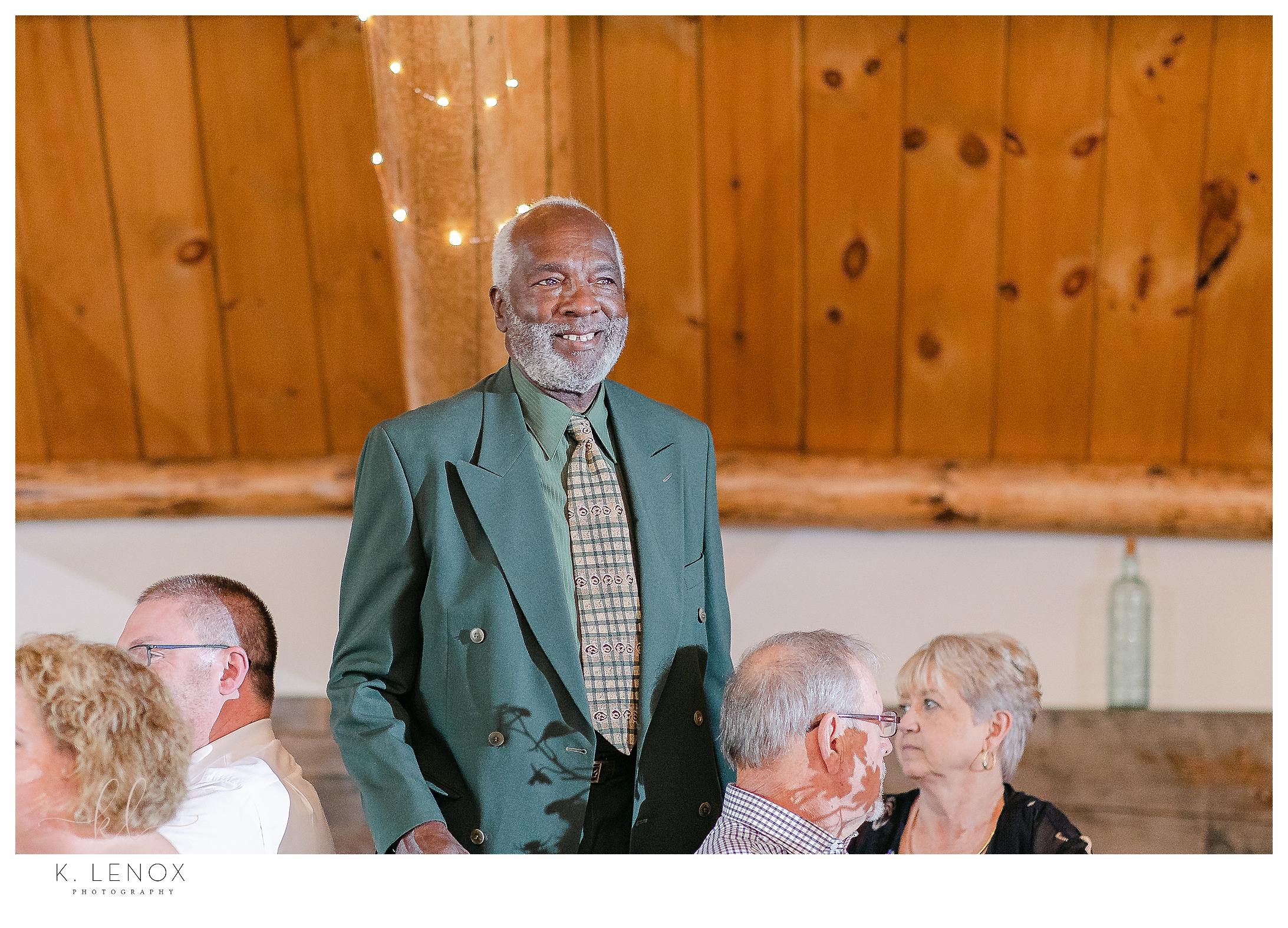 Wedding at Lake Falls Lodge- One of the guests. 