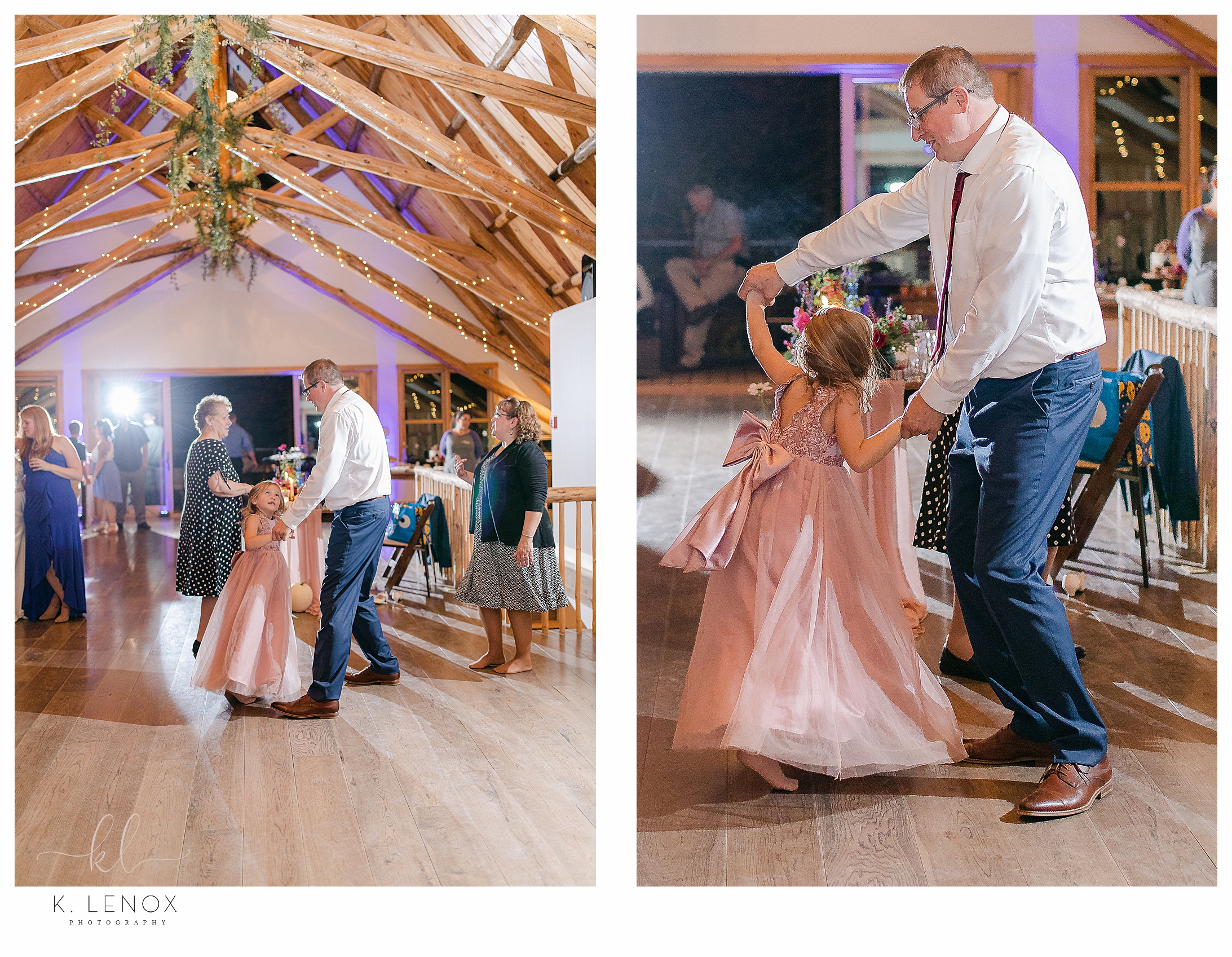 Wedding at Lake Falls Lodge- Reception Dancing