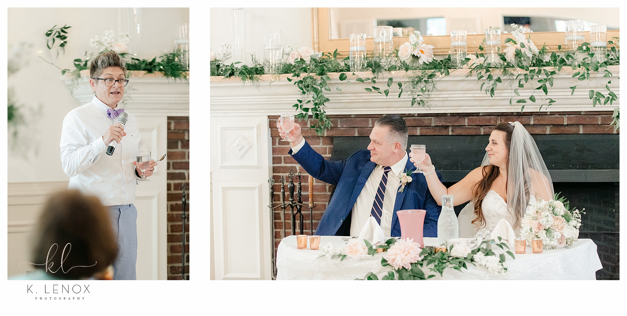 Wedding at the Keene Country Club- Toasts