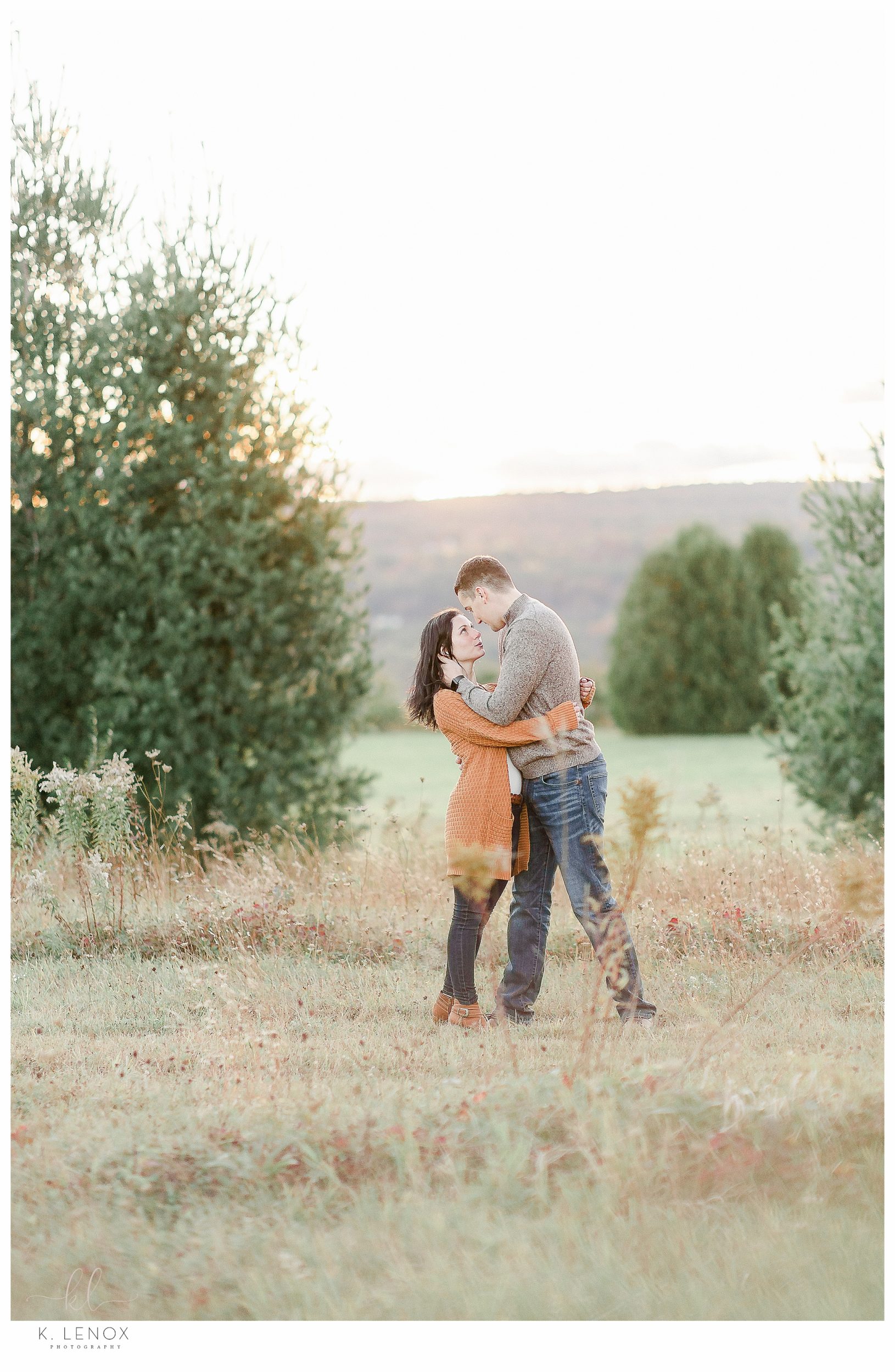 Fun and Carefree Engagement Session in NH