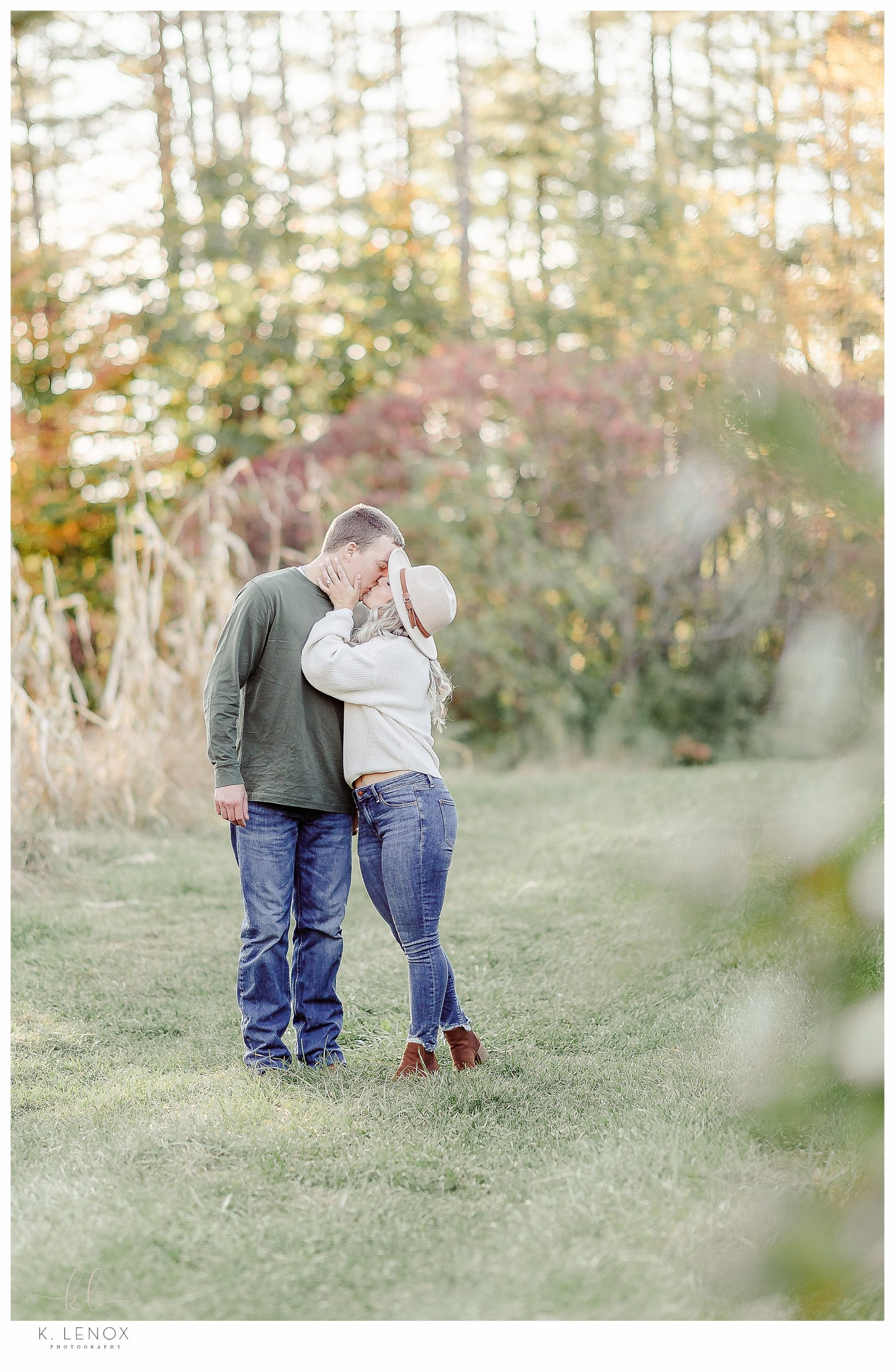 Light and Airy Engagement Session at Riverview Farm