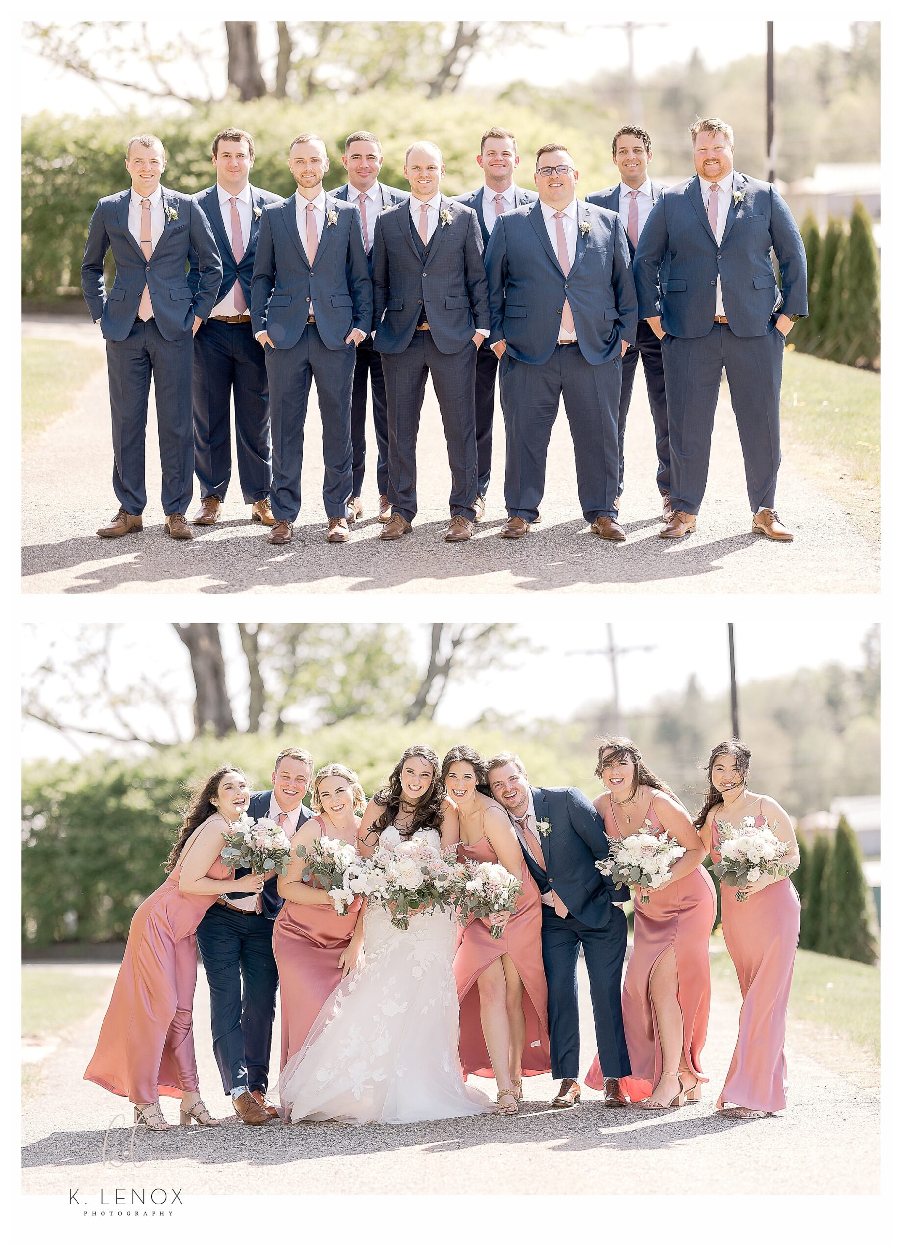 Jacqueline and Nate's big day at Outlook Farm.